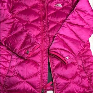 The North Face Kids Fuchsia Puffer Jacket